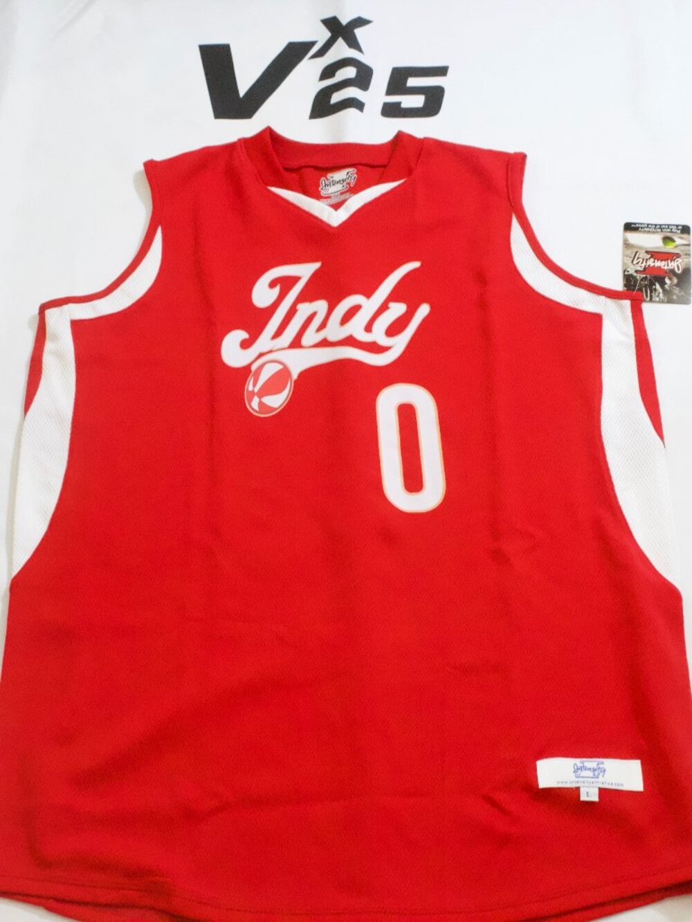 NEW Women's Kelsey Mitchell Fever Red Jersey Size Large